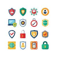 Security Icon Set Collection Illustration vector