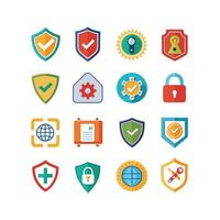 Security Icon Set Collection Illustration vector