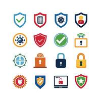 Security Icon Set Collection Illustration vector