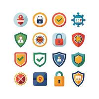 Security Icon Set Collection Illustration vector