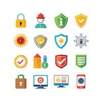 Security Icon Set Collection Illustration vector