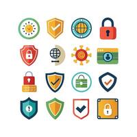 Security Icon Set Collection Illustration vector