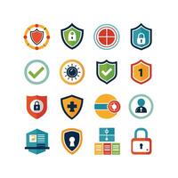 Security Icon Set Collection Illustration vector