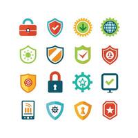 Security Icon Set Collection Illustration vector