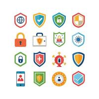 Security Icon Set Collection Illustration vector