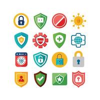 Security Icon Set Collection Illustration vector