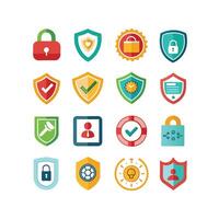Security Icon Set Collection Illustration vector