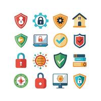 Security Icon Set Collection Illustration vector