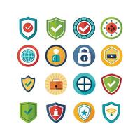 Security Icon Set Collection Illustration vector