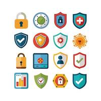 Security Icon Set Collection Illustration vector