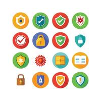 Security Icon Set Collection Illustration vector