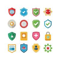 Security Icon Set Collection Illustration vector