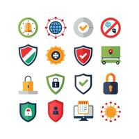 Security Icon Set Collection Illustration vector