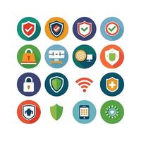 Security Icon Set Collection Illustration vector