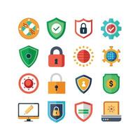 Security Icon Set Collection Illustration vector