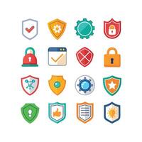 Security Icon Set Collection Illustration vector