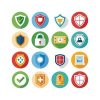 Security Icon Set Collection Illustration vector