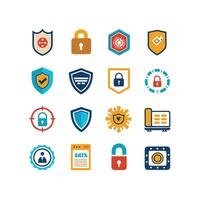 Security Icon Set Collection Illustration vector