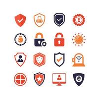 Security Icon Set Collection Illustration vector