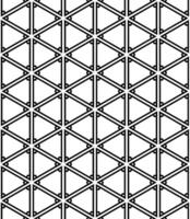 Black and white seamless abstract pattern. Background and backdrop. Grayscale ornamental design. vector