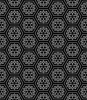 Black and white seamless abstract pattern. Background and backdrop. Grayscale ornamental design. vector