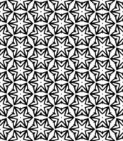 Black and white seamless abstract pattern. Background and backdrop. Grayscale ornamental design. vector