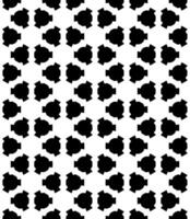 Black and white seamless abstract pattern. Background and backdrop. Grayscale ornamental design. vector