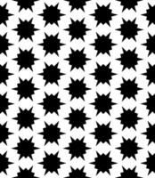 Black and white seamless abstract pattern. Background and backdrop. Grayscale ornamental design. vector
