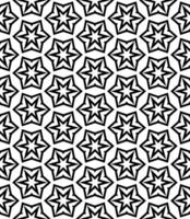 Black and white seamless abstract pattern. Background and backdrop. Grayscale ornamental design. vector