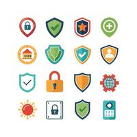 Security Icon Set Collection Illustration vector