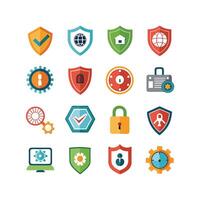 Security Icon Set Collection Illustration vector