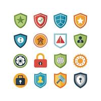 Security Icon Set Collection Illustration vector