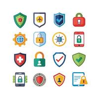 Security Icon Set Collection Illustration vector