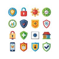 Security Icon Set Collection Illustration vector