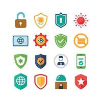 Security Icon Set Collection Illustration vector
