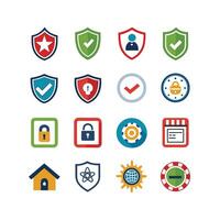 Security Icon Set Collection Illustration vector