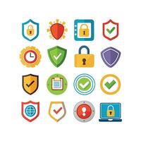 Security Icon Set Collection Illustration vector