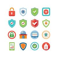 Security Icon Set Collection Illustration vector