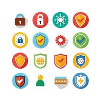 Security Icon Set Collection Illustration vector