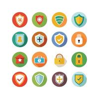 Security Icon Set Collection Illustration vector