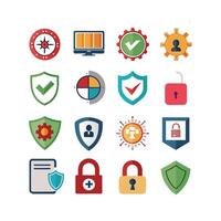 Security Icon Set Collection Illustration vector