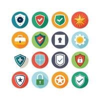 Security Icon Set Collection Illustration vector