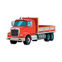 Realistic Truck Illustration vector