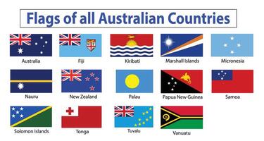 All national flags of the world. Country flags with name. Countries flag banners, International travel symbols and geography or language lesson flags emblem. Flags of all countries. vector
