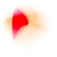 orange, pink and red gradient abstract shape vector
