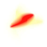 yellow and red scarlet gradient abstract shape vector