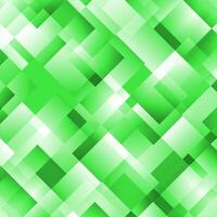Green Abstract Pattern - Triangle and Square pattern in green colors vector