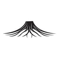 root of the tree icon symbol vector