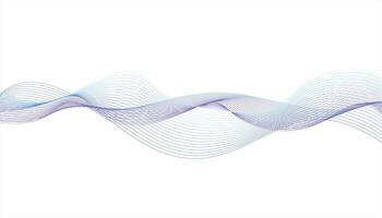 Colorful flowing waves. Wave line pattern background. Abstract wave background vector