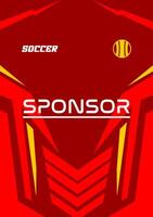 Jersey design template highquality pattern vector